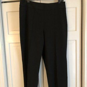 Talbots Dress Pants Black Size 12 Stretch 33W